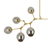 Lampa wisząca Modern Orchid ST-1232-9 gold smoky Step złota szara