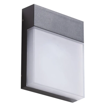 Zewnętrzny kinkiet ścienny Civita AZ4361 Azzardo LED 12W 2900K IP54 szara