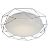 Plafon LAMPA sufitowa SVEN 98-73211 Candellux druciana OPRAWA metalowy LED 24W 4000K chromowany