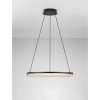 Wisząca lampa pierścieniowa ESTARIO LE45395 LED 25W 3000K ring czarny