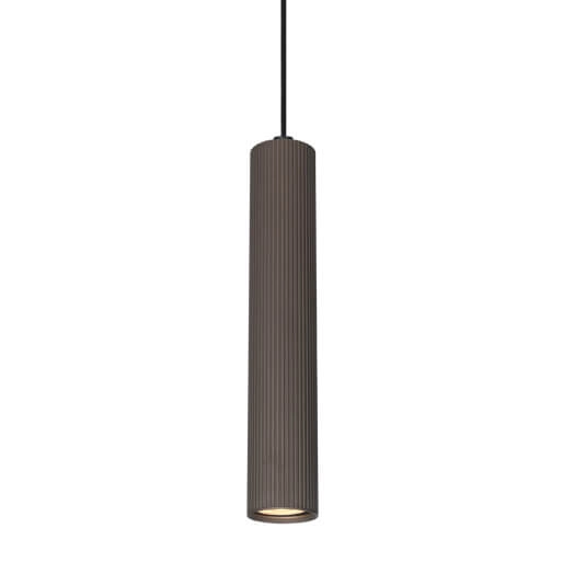 Kuchenna lampa wisząca Rilok PND-83920-1-BRO Italux tubka brązowa