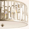 Glamour LAMPA wisząca KYIV P05134CP Cosmolight kryształowy ZWIS nad stół szampański