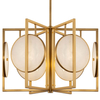 Lampa zwisowa Marmo MOD099PL-06G kamień naturalny złoty