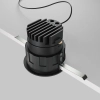 Oprawa sufitowa Wise DL057-10W3K-B LED 10W 3000K czarna