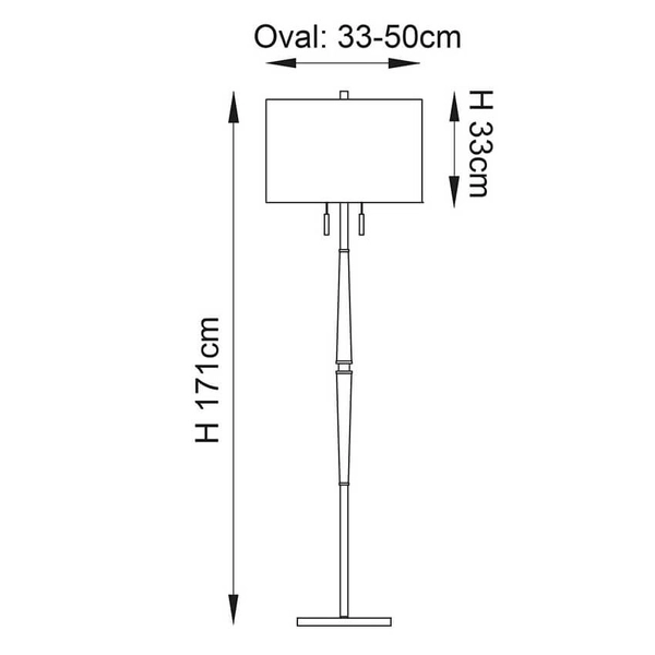 Lampa podłogowa do czytania Altesse ALTESSE-FLNI drewniany biały