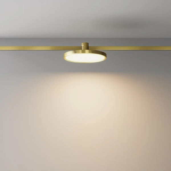 Lampa do szyn magnetyczna Plato TR153-1-10W2.7K-BS-DE LED 10W 2700K mosiądz