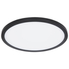 Łazienkowa LAMPA sufitowa SAPANA 41562-18B Globo minimalistyczna LED 18W 3000K okrągły plafon IP44 czarny