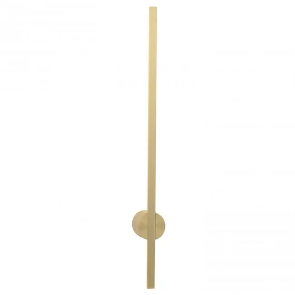 Minimalistyczny ledowy kinkiet TROY W90477-60GD LED 8W 4000K belka złoty