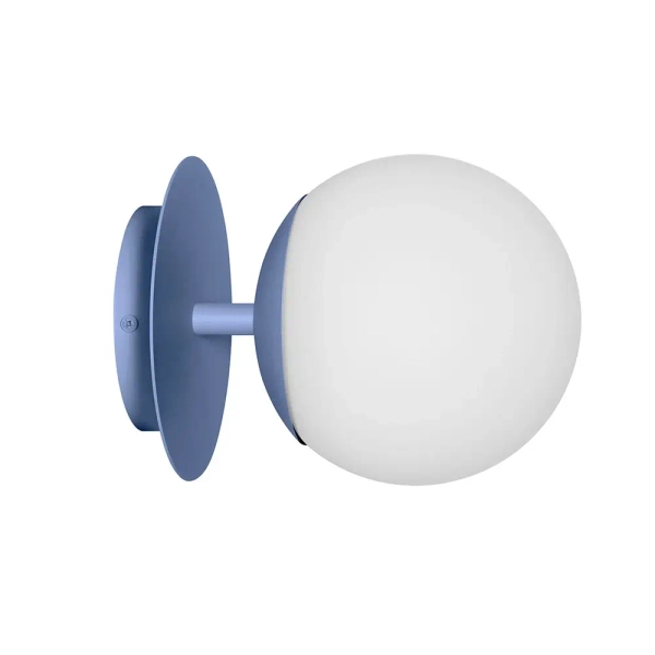 Kuchenna lampa naścienna PLAAT C PLC19000 niebieska