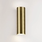 Ścienna LAMPA loft VANTOS DL204212400 Trio okrągła OPRAWA kinkiet tuba metalowa patyna