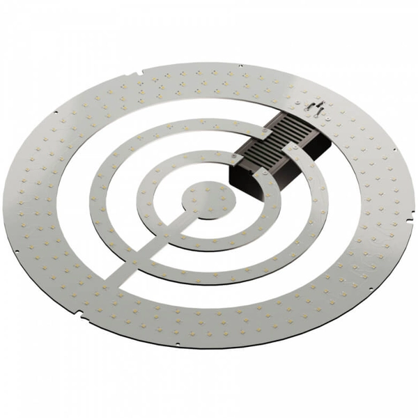 Okrągła lampa sufitowa Cleo 137623600424 LED 69W okrąg do jadalni biała