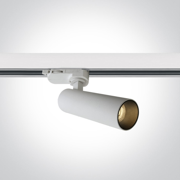 Lampa sufitowa do szynoprzewodów 3-faz VILAIN MYL.00076 LED 8W 3000K biała