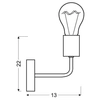 Loftowa lampa ścienna SPILL 21-56528 kinkiet żarówka bulb czarna