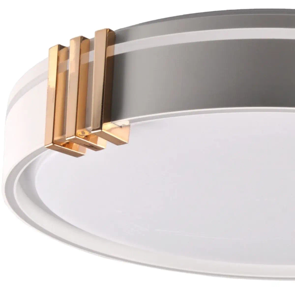 Sufitowa lampa z pilotem ARLETTA 328847 LED 4W 3000-6000K IP44 szary