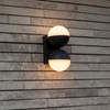 Podwójna lampa zewnętrzna LOOMA 5138003118 LED 7,8W 3000K IP54 biała szara