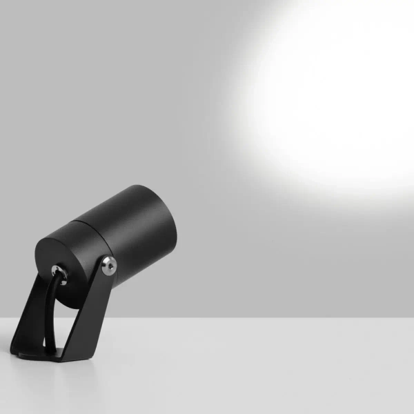 Zewnętrzny reflektor regulowany OR5-WW LED 5W 3000K do ogrodu IP66 czarny