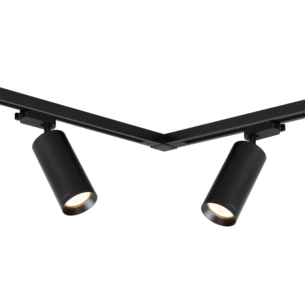 Lampa sufitowa do systemu szynowego 1-faz MICA ML1150 metalowa czarna
