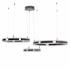 Żyrandol pierścieniowy ARKADIA ST-6376-40+60+80 tytanowy LED 285W 3000K ringi