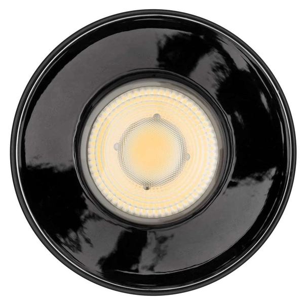 Biurowa LAMPA sufitowa IOS 8727 Nowodvorski metalowy downlight tuba LED 30W 4000K plafon do sypialni czarny