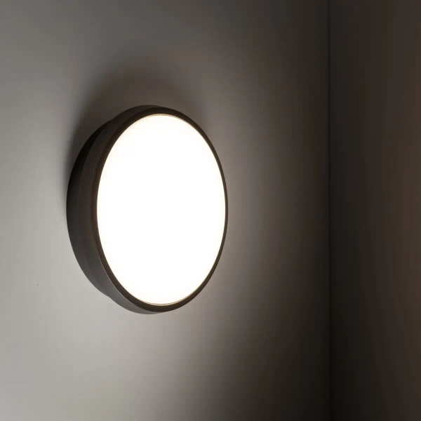 Okrągła lampa zewnętrzna Sferis 18187 LED 3000K IP54 czarna