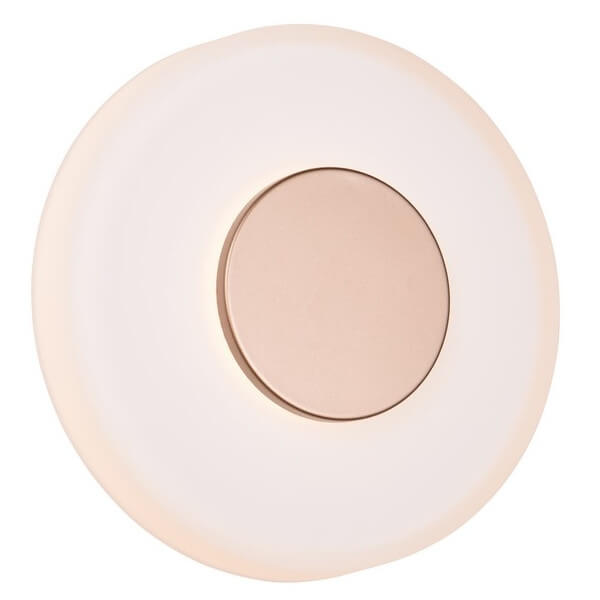 Ścienny kinkiet CELESTE 254910165 Trio LED 10W 3000K okrąg biały brązowy