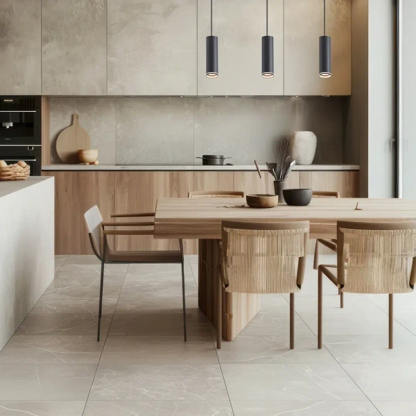 Potrójna zwisająca lampa szynowa Pipe Ring Track ML2079 1-fazowa czarny