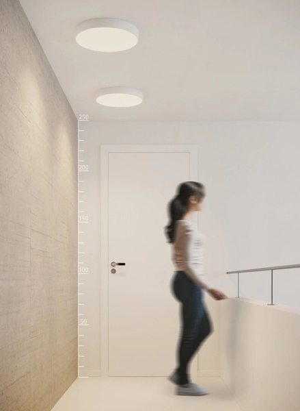 Natynkowa lampa sufitowa Monza AZ2264 LED 50W 4000K do przedpokoju biała