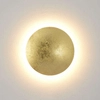 Plafon LAMPA sufitowa PLATILLO LP-8102/1C-6W GD Light Prestige okrągła OPRAWA metalowa LED 6W 3000K dysk moon złoty