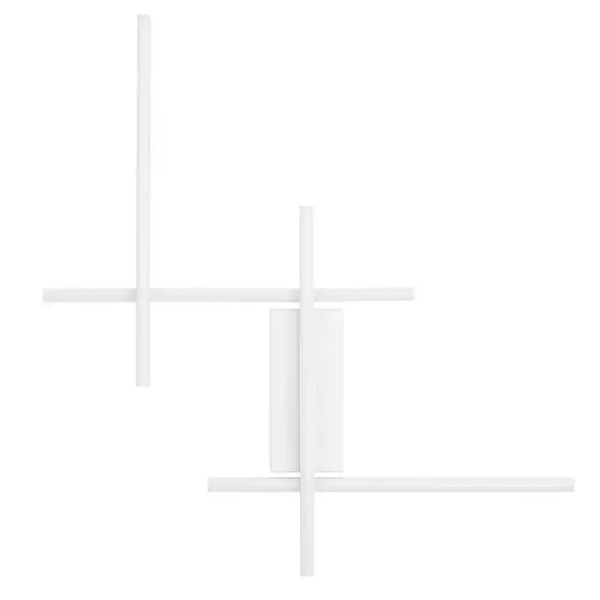 Lampa ścienna do salonu BILORTA LE45469 LED 34W 3200K biała