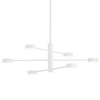 Loftowa LAMPA sufitowa ORBIT 7942 Nowodvorski regulowane pręty sticks molekuły do sypialni białe