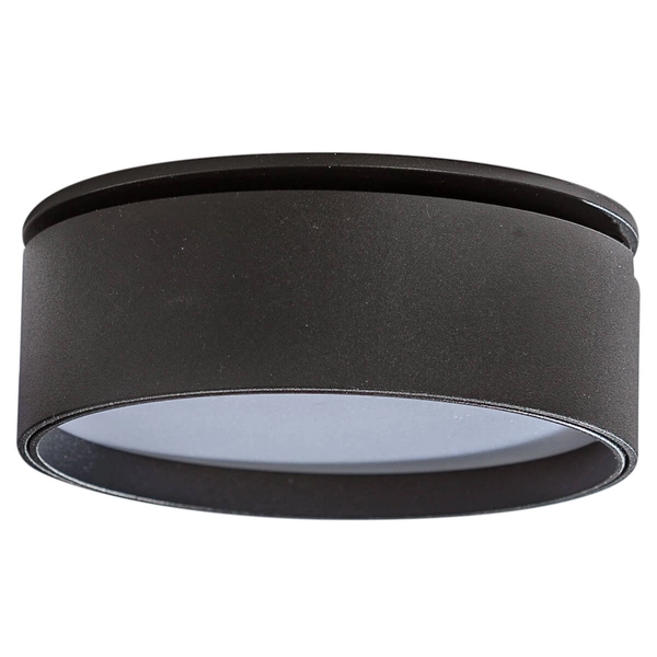 Wpuszczana lampa Mona LED 18W 3000K do zabudowy czarna