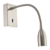 Regulowany kinkiet ścienny TADLEY TAD0746 LED 1W 3000K srebrny