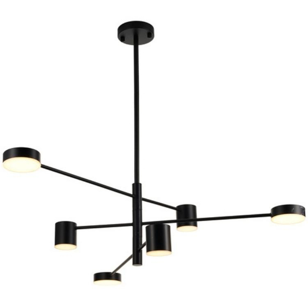Regulowana lampa sufitowa Clex ST-8102P-6 Step LED 8W 3000K czarna