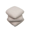 Pufa tkaninowa STONES beżowa KH1501100378 obrotowa wys. 40 cm