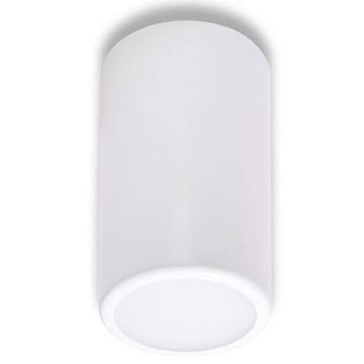Sufitowa LAMPA tuba 137623691453 TEAM okrągły downlight natynkowy LED 12W 3000K spot biały