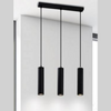 Wisząca lampa tuby Tubo 33-79091 Candellux nad wyspę czarna