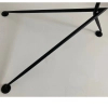 Stojąca lampa 3-punktowa Crane ST-F8703 Step do salonu czarna