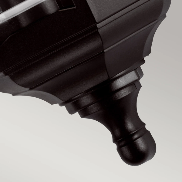 Kinkiet zewnętrzny KINSALE-FLUSH Elstead latarenka czarna