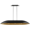 Lampa wisząca Gondola L 40632 Sigma do jadalni z żywicy czarna złota