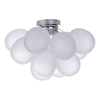 Molekułowa lampa sufitowa Bubbles BUB5202 bańki biały chrom