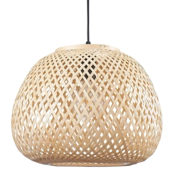 Lampa wisząca ekologiczna Zanzibar 329196 do kuchni boho beżowa