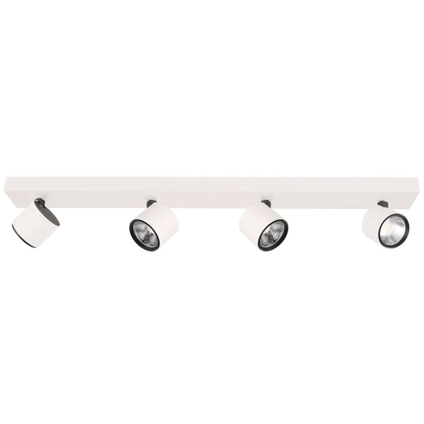 Plafon LAMPA sufitowa BONIVA SPL-2854-4B-WH Italux metalowa OPRAWA regulowane LED 20W 3000K reflektorki na listwie białe