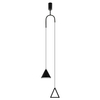 Nowoczesna lampa wisząca Acustica MSE010100332 Moosee LED 13W 3000K czarna