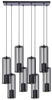 Wisząca lampa Falcon K-4933 kaskada nad łóżko czarna