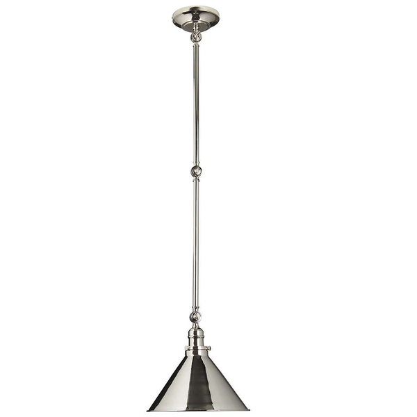 Sufitowa LAMPA loftowa PROVENCE PV-GWP-PN Elstead industrialna LAMPA metalowa nikiel