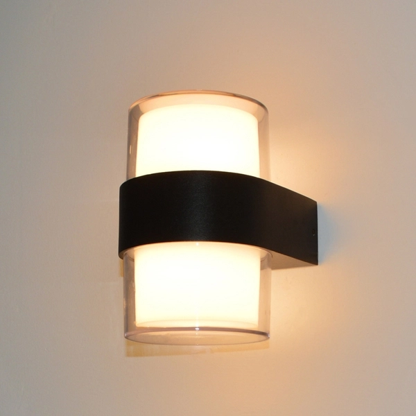 Kinkiet elewacyjny Marti OWL-4625-3K Italux LED 10W 3000K IP54 czarny