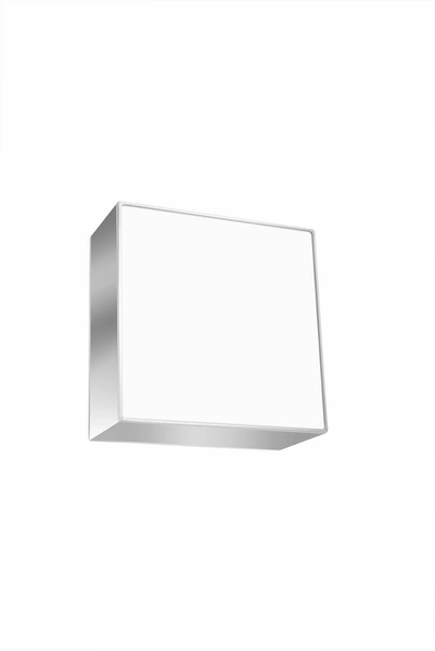 Kinkiet LAMPA ścienna SL.0143 kwadratowa OPRAWA plafon sufitowy szary