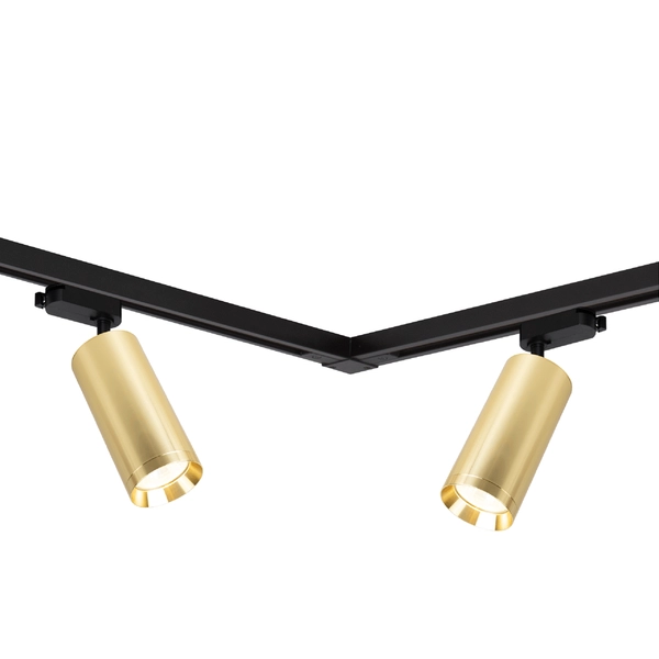 Zestaw 3-fazowy do systemu szynowego MICA ML1152 regulowane złote czarne