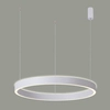 Lampa wisząca okrąg Brasco PND-56215D-060RPP-WH-3KS4K-TRDIMM Italux LED 60W 3000-4000K biały