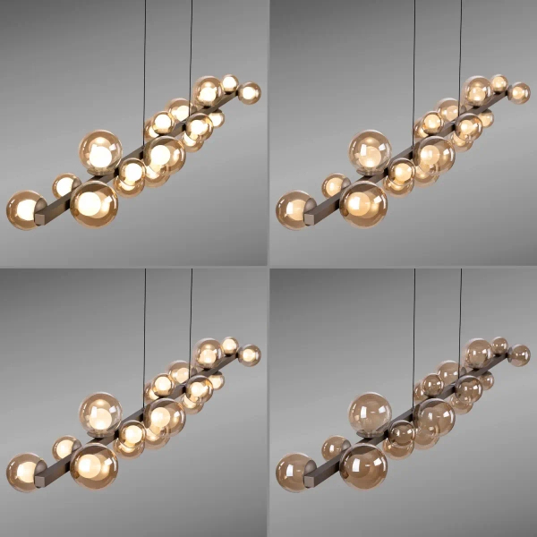 Regulowana lampa wisząca góra-dół E-POPUP brązowa 2558-97 18xLED 1,8W 2200-5000K CCt